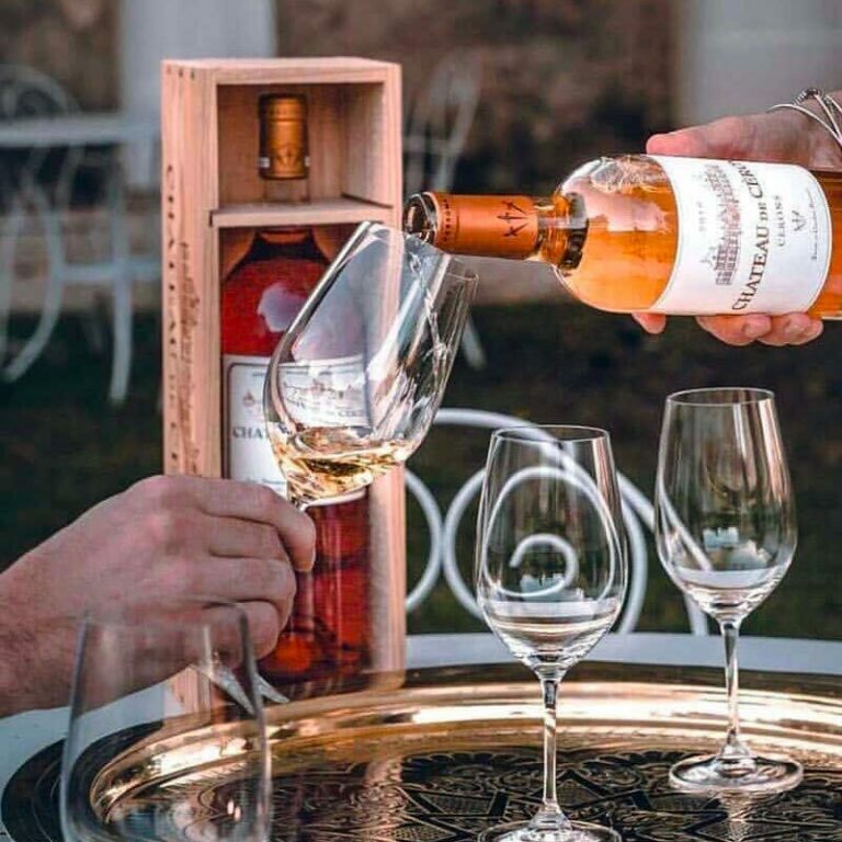 Croisière Marco Polo Bordeaux jusqu'au château de Cérons à Cadillac pour une visite et dégustation de vin